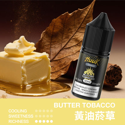 魅嗨 HUUK 虎克 瓶裝油 买10盒煙油  送1套HUUK套装（1杆+1颗0.6阻值彈）赠送顔色隨機